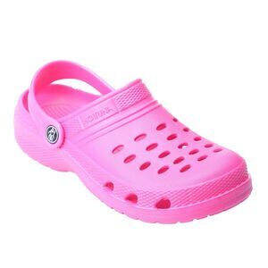 Hot Tuna Childrens/Kids Plain Clogs / Pink